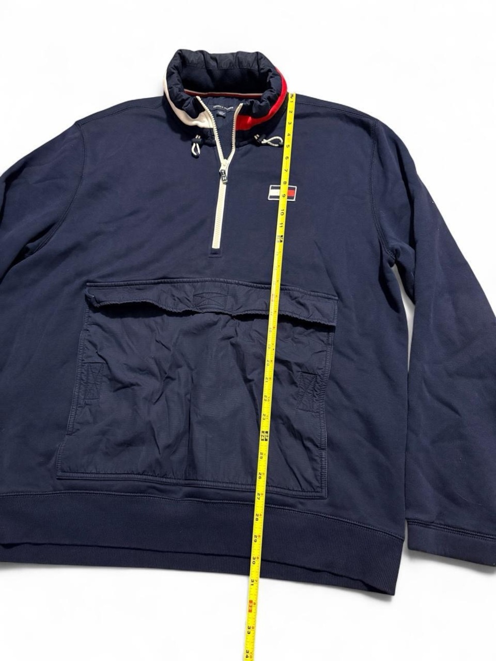 Tommy Hilfiger Quarter-Zip Popover Pullover – XXL - Picture 3 of 5
